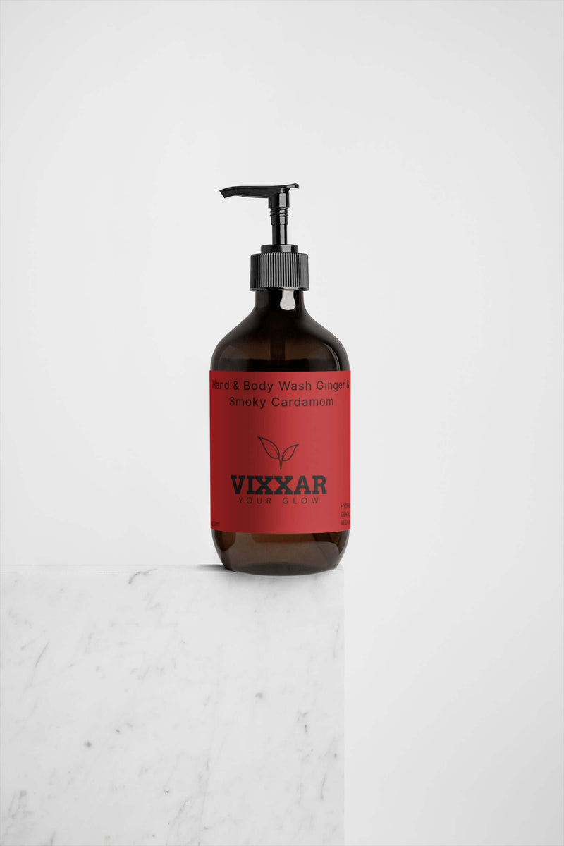 Hand & Body Wash, Ginger & Smoky Cardamom 490ml Elevate Your Bathing Experience with Private Label Hand and Body Wash Transform your customer experience with our fragrance-rich and gentle Private Label Hand and Body Wash, designed to exceed expectations a