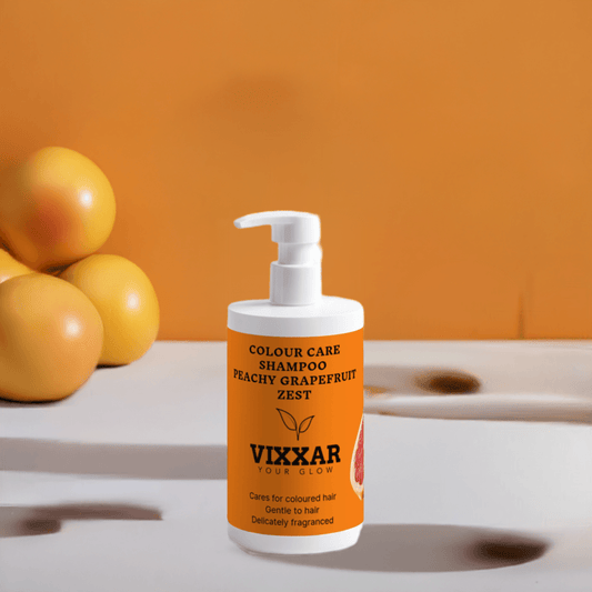 Colour Care Shampoo, Peachy Grapefruit Zest 400ml - Vixxar Cosmetiques