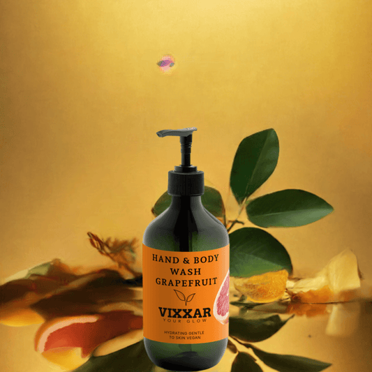 Hand & Body Wash, Grapefruit 490ml - Vixxar Cosmetiques