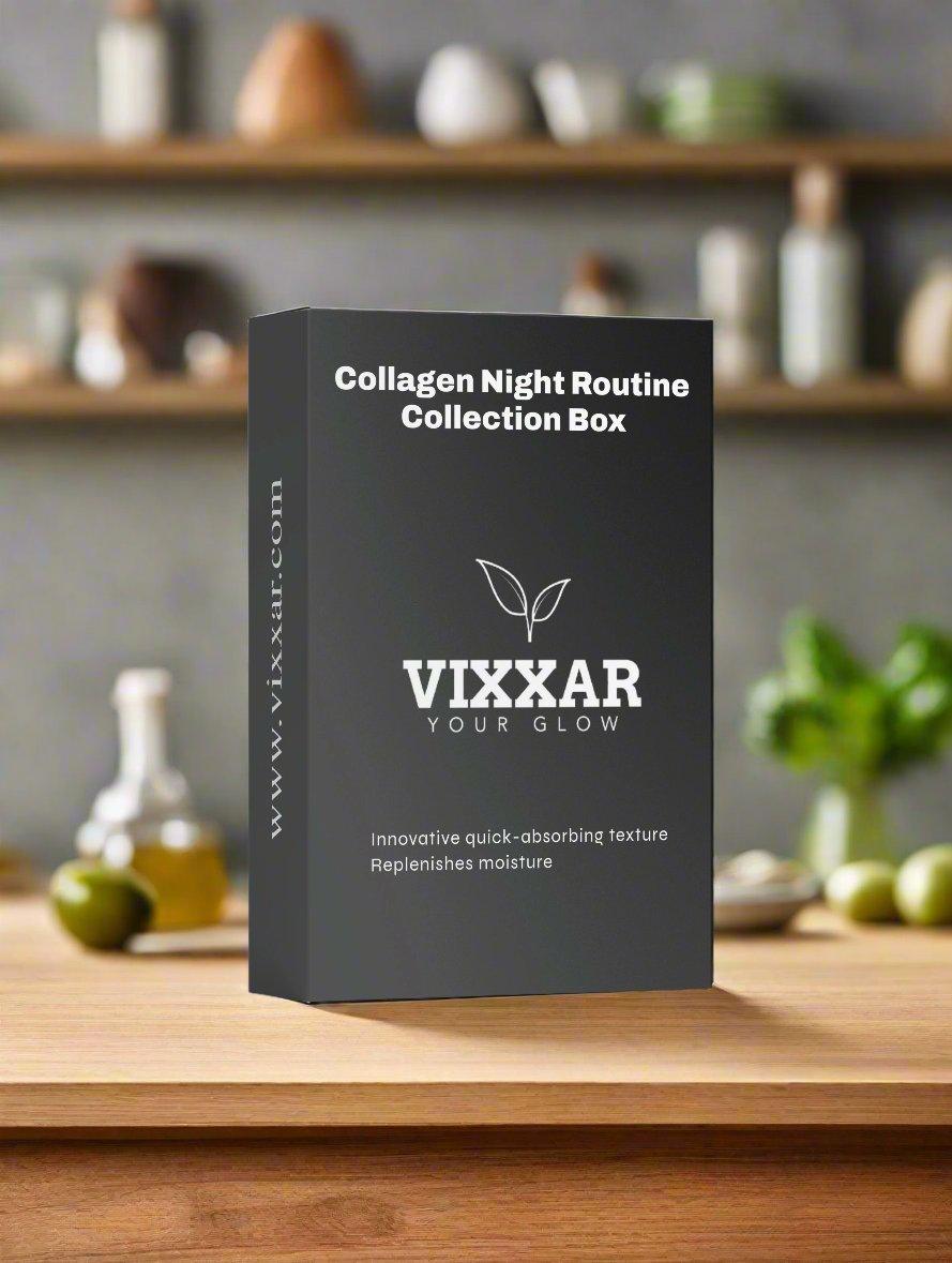 Collagen Night Routine Collection Box – Overnight Skin Renewal Set