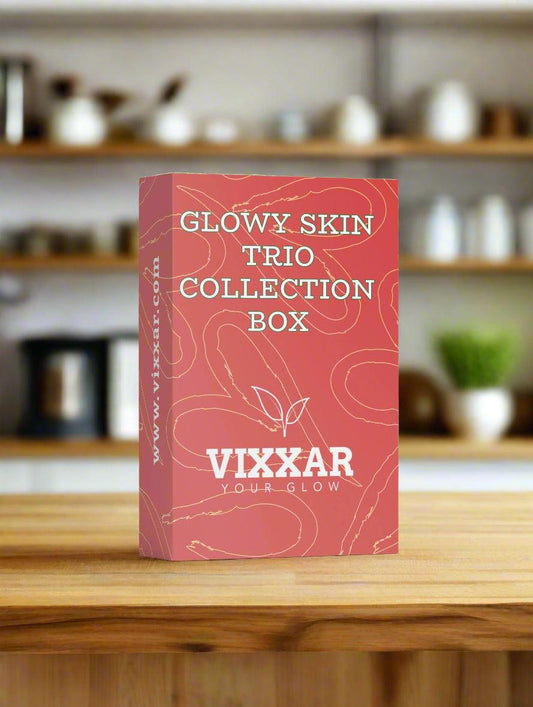 Glowy Skin Trio – Brightening Skincare Set for Radiance