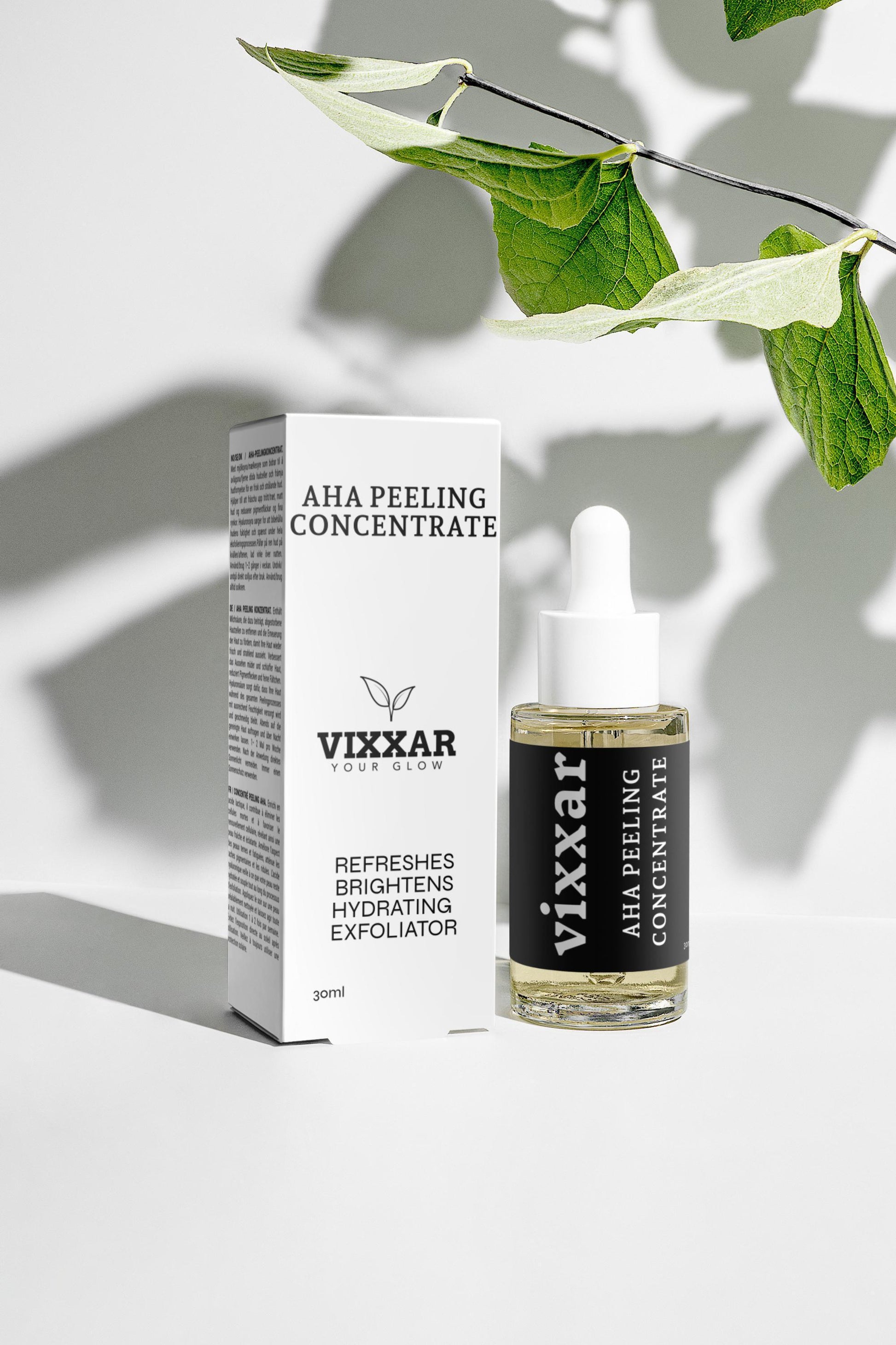 AHA Peeling Concentrate 30ml - Vixxar Cosmetiques