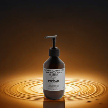 Silk Skin Hand Cream – Woody Amber & Leather, 270ml