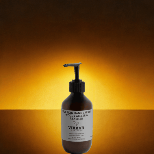 Silk Skin Hand Cream – Woody Amber & Leather, 270ml